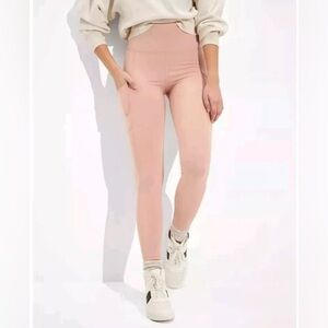 American Eagle The Everything Pocket Highest Waist Legging NWT XL or M pastel